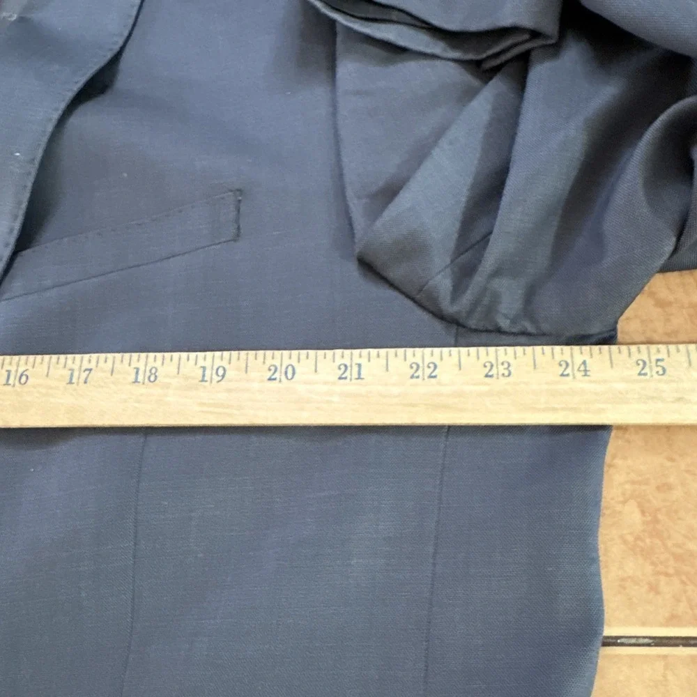 Calvin‎ Klein 2-Piece Suit Mens 48R Pants 38 x 32 Gray Extreme Slim Fit Blazer